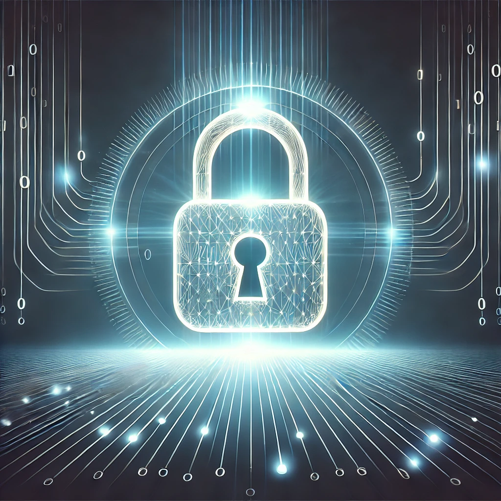 Secure and transparent data flows representing data trust in digital business.